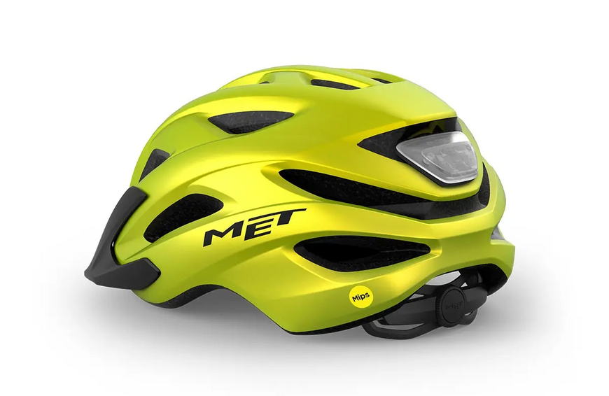 Шолом MET Crossover Mips CE Lime Yellow Metallic | Matt UN (52-59) 3HM 151 CE00 UN GI1 фото