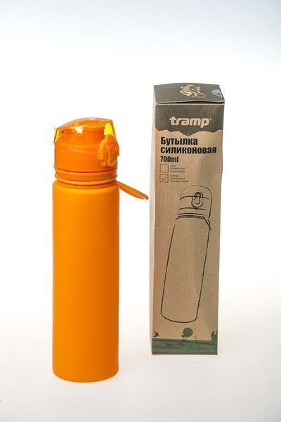 Пляшка TRAMP силіконова orange 700мл TRC-094 TRC-094-orange фото
