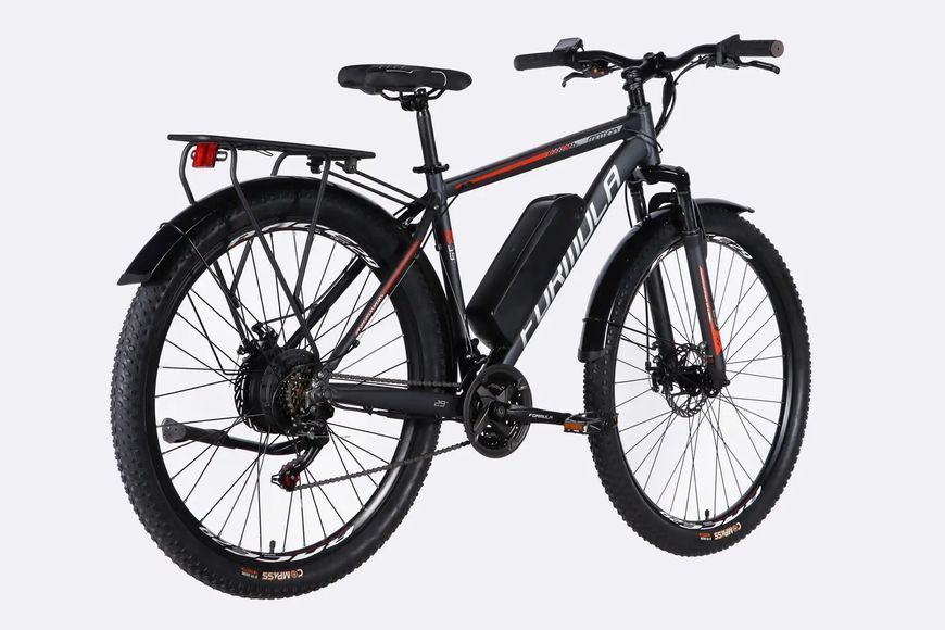 Велосипед з електроприводом 29" AL Formula eMOTION PLUS DD FR рама-19" 36B 12.5А*г 500Вт сіро-сріблястий (матовий) 2026 ELB-FR-29-258 фото