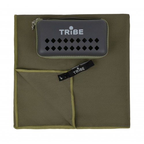 Рушник з мікрофібри Tribe Pocket Towel 90х180 см T-LC-0001-2XL, army-green