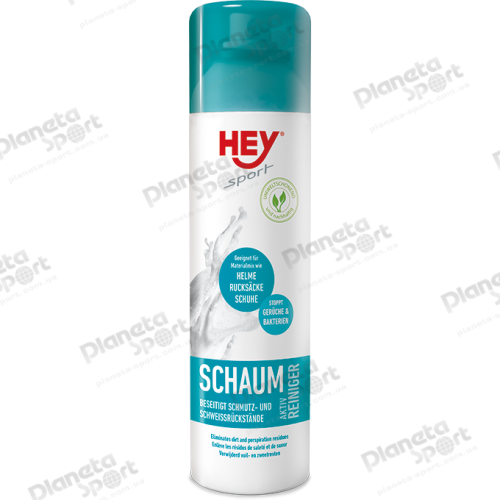 Очищення шкіри, пластику (сумки, шоломи) HeySport Foam Cleaner 250ml (20660000)