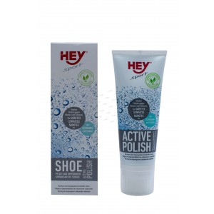 Водовідштовхуюче просочення для взуття HeySport Activ-Polish 75ml, Чорний