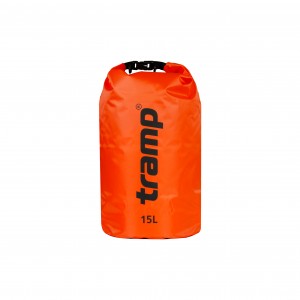 Гермомішок TRAMP PVC Diamond Ripstop 15л UTRA-112 Помаранчевий