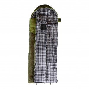 Спальний мішок Tramp Kingwood Regular ковдра лівий dark-olive/grey 220/80 UTRS-053R