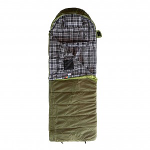 Спальний мішок Tramp Kingwood Regular ковдра правий dark-olive/grey 220/80 UTRS-053R