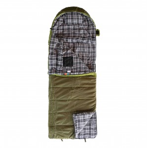 Спальний мішок Tramp Kingwood Regular ковдра правий dark-olive/grey 220/80 UTRS-053R