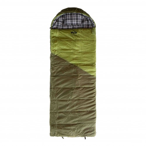 Спальний мішок Tramp Kingwood Regular ковдра лівий dark-olive/grey 220/80 UTRS-053R