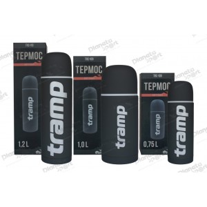 Термос TRAMP Soft Touch 1 л, Сірий