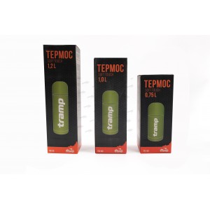 Термос TRAMP Soft Touch 0,75 л, Жовтий