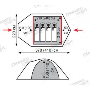 Намет Tramp Lair 4 v2