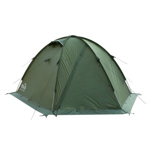 Палатка Tramp ROCK 3 (V2) Зеленая