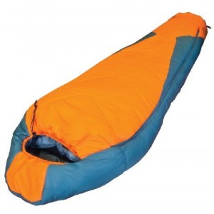 Спальный мешок Tramp Oymyakon оранжевый/серый L