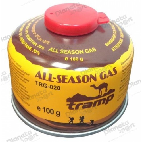 Баллон газовый Tramp (резьбовой) 100 g