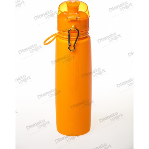Бутылка силиконовая Tramp 700ml orange