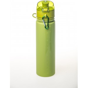 Бутылка силиконовая Tramp 700ml olive