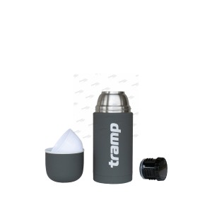Термос Tramp Soft Touch 0,75 л серый