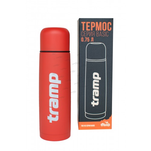 Термос Tramp Basic красный 0,75 л