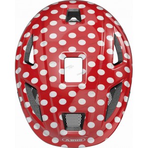 Шлем детский ABUS ANUKY 2.0, размер S, Red Spots, красный