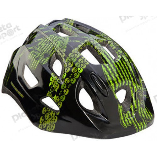 Шлем детский Cannondale QUICK SKULLS размер XS 48-54см black-green