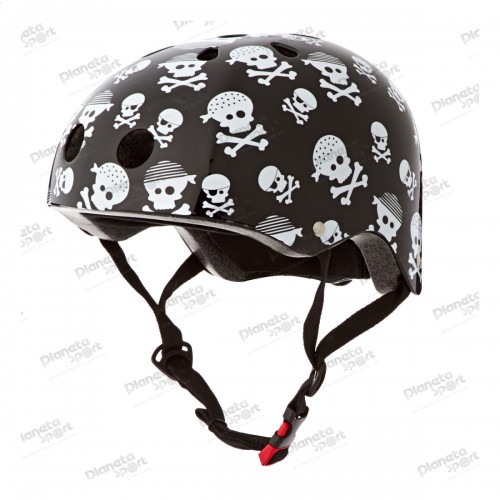 Шлем детский Kiddimoto Skullz, размер M 53-58см