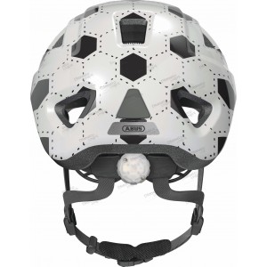 Шлем детский ABUS ANUKY 2.0, размер M, White Football, белый с серым