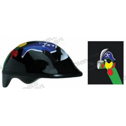 Шлем детский Bellelli PARROT BLACK size-M (черный (попугай))