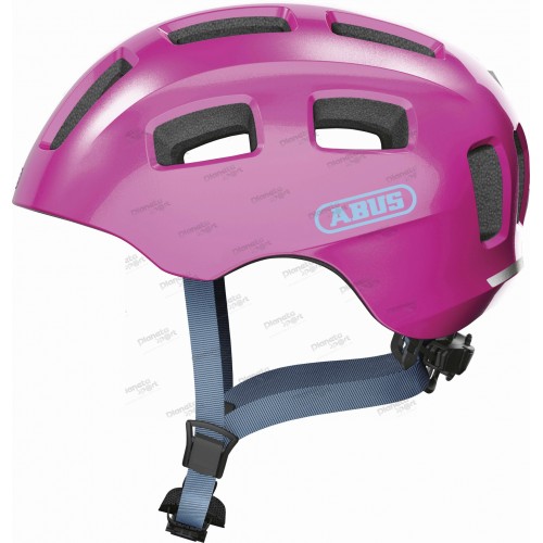 Шлем детский ABUS YOUN-I 2.0, размер M, Sparkling Pink, розовый
