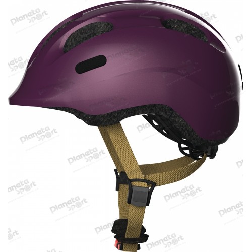 Шлем детский ABUS SMILEY 2.0, размер M (50-55 см), Royal Purple, фиолетовый