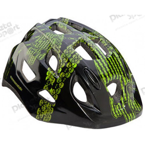 Шлем детский Cannondale QUICK SKULLS размер S 52-57см black-green