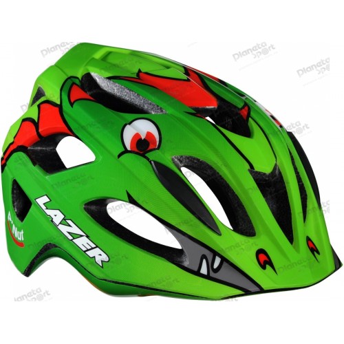 Шлем детский LAZER P`NUT, зеленый дракон