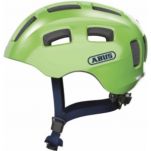 Шлем детский ABUS YOUN-I 2.0, размер S, Sparkling Green, зеленый