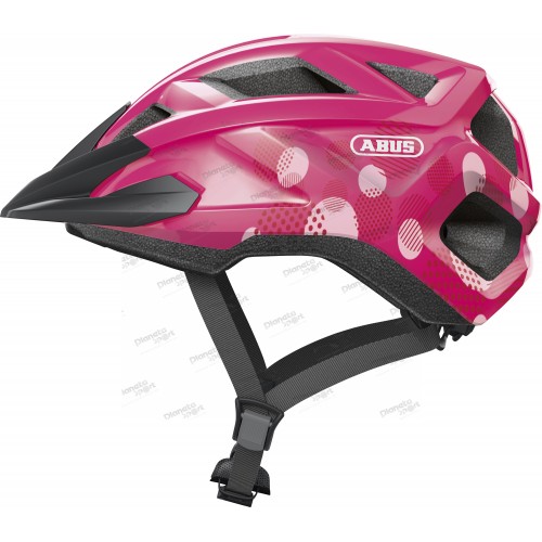 Шлем детский ABUS MOUNTZ, размер S, Fuchsia Pink, розовый