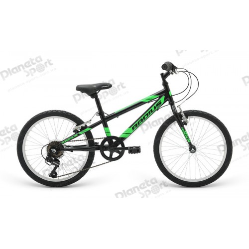 Велосипед 20" Radius Throttle рама-12" Gloss Black/Gloss Neon Green