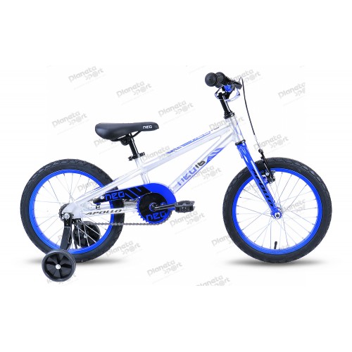 Велосипед 16" Apollo NEO boys синий/черный