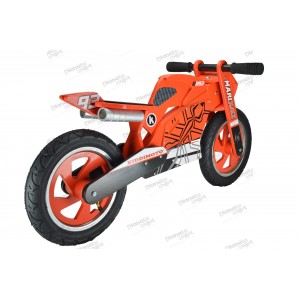 Беговел 12" Kiddimoto Heroes деревянный, с автографом Mark Marquesъ