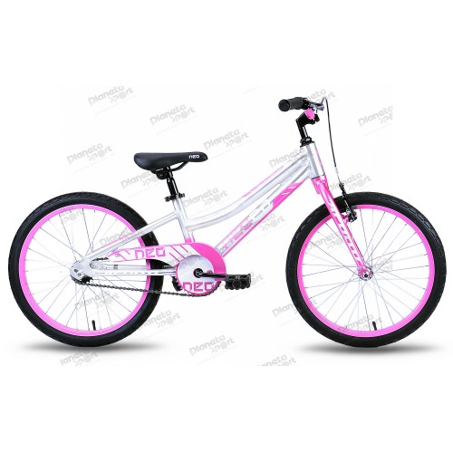 Велосипед 16" Apollo NEO girls розовый/белый