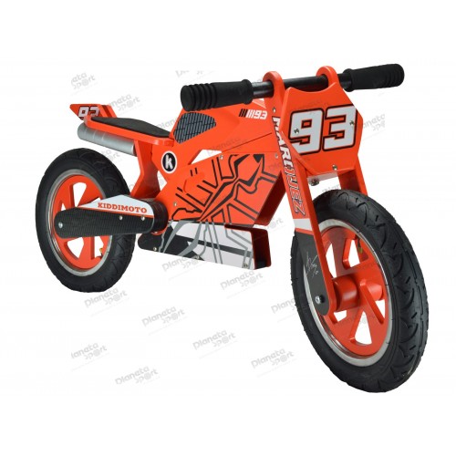 Беговел 12" Kiddimoto Heroes деревянный, с автографом Mark Marquesъ