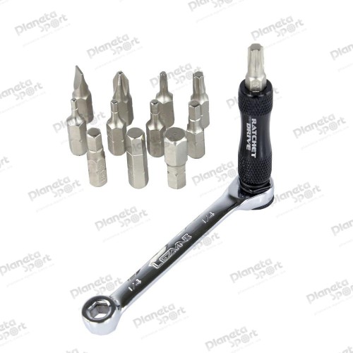 Ключ-трещотка Lezyne RATCHET KIT с битами