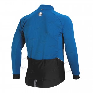 Джерси Bicycle Line FIANDRE, с длин. рукавом, мужское, blue (синее), XL