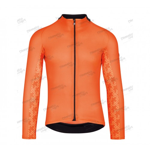 Джерси ASSOS Mille GT Summer LS, длин. рукав, мужское, оранжевое, M