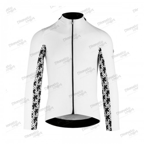 Джерси ASSOS Mille GT Summer LS Jersey Holy White, длин. рукав, мужское, белое, S