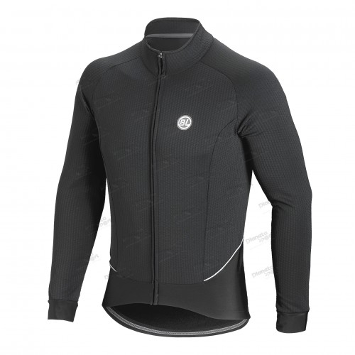 Джерси Bicycle Line FIANDRE, с длин. рукавом, мужское, black черное XXXL