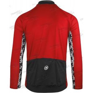 Джерси ASSOS Mille GT Summer LS, длин. рукав, мужское, красное, XL