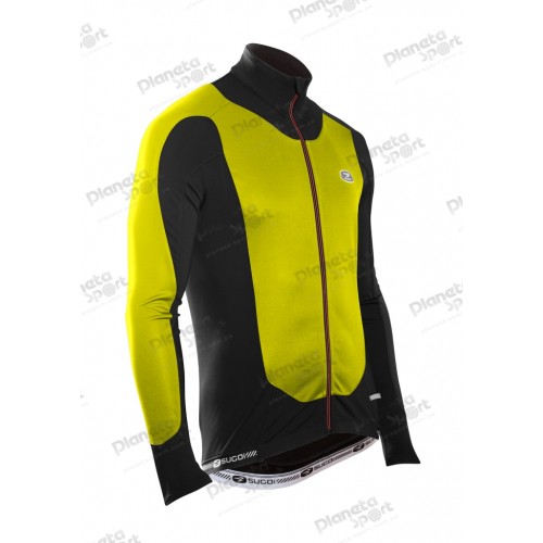 Джерси Sugoi RS ZERO с длин. рукавом, L/S super nova yellow (желтое), L