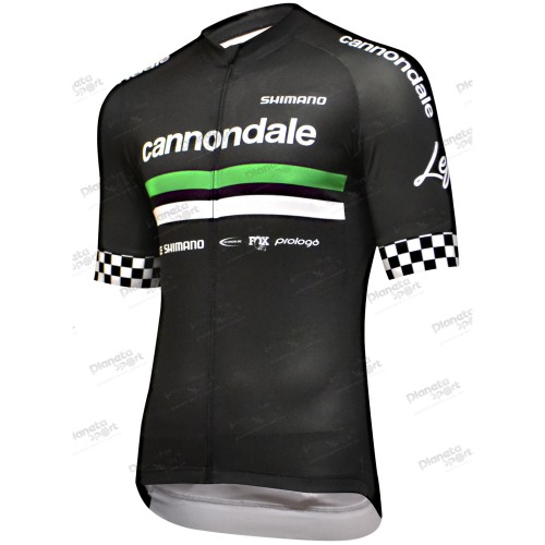 Джерси Cannondale CFR Team Replica кор. рукав, мужское, черно-белое, XXL