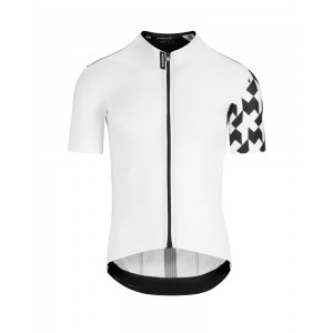 Джерси ASSOS Equipe RS Aero SS, кор. рукав, мужское, бело-черное, M