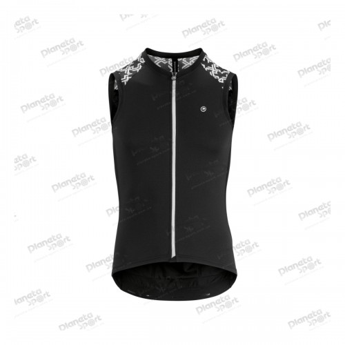 Джерси ASSOS Mille GT NS Jersey Black Series, без рукавов, мужское, черное, M