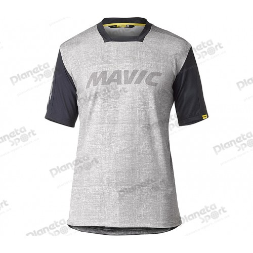 Джерси Mavic DEEMAX PRO LIMITED SAM HILL кор. рукав, мужское, серое, S