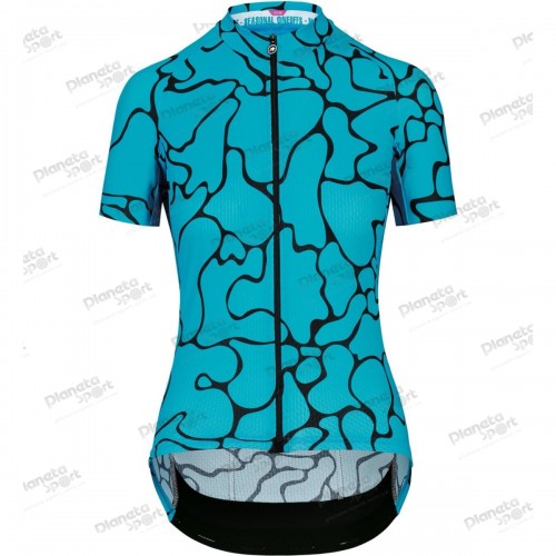 Джерси ASSOS Uma GT Summer SS Jersey C2 Voganski Hydro Blue lady, кор. рукав, женское, синее, S