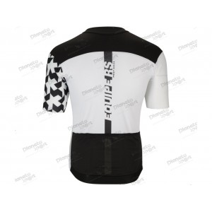 Джерси ASSOS Equipe RS Aero SS, кор. рукав, мужское, бело-черное, L 